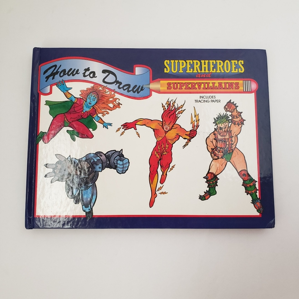 How to Draw Superheroes & Super Villains Aliens Monsters Fantasy Creatures Book